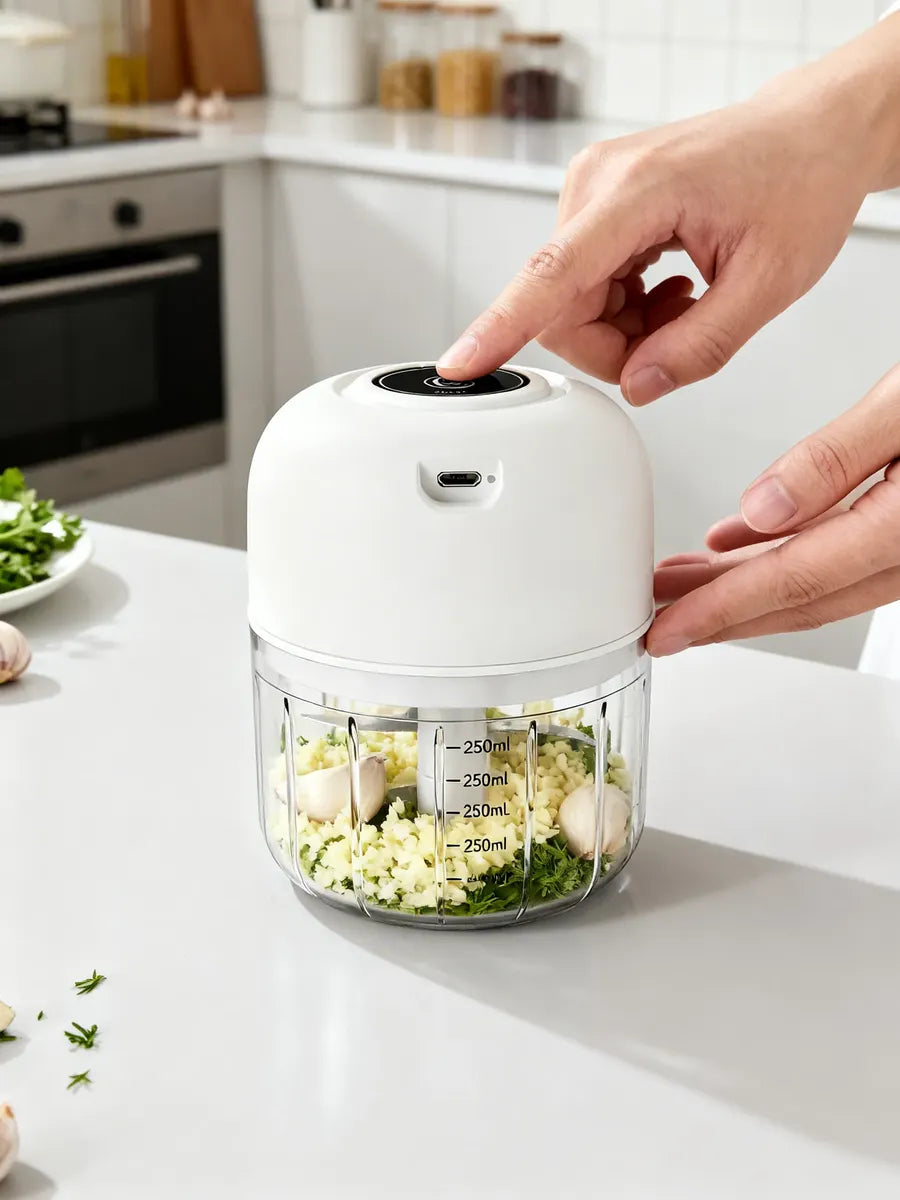 mini processador de alimentos eletrico